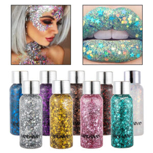 Nail, Body & Face Glitter Gel