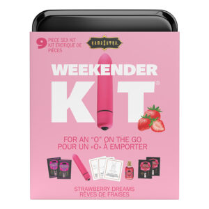Kama Sutra Vibe Weekender Kit-Strawberry Dreams